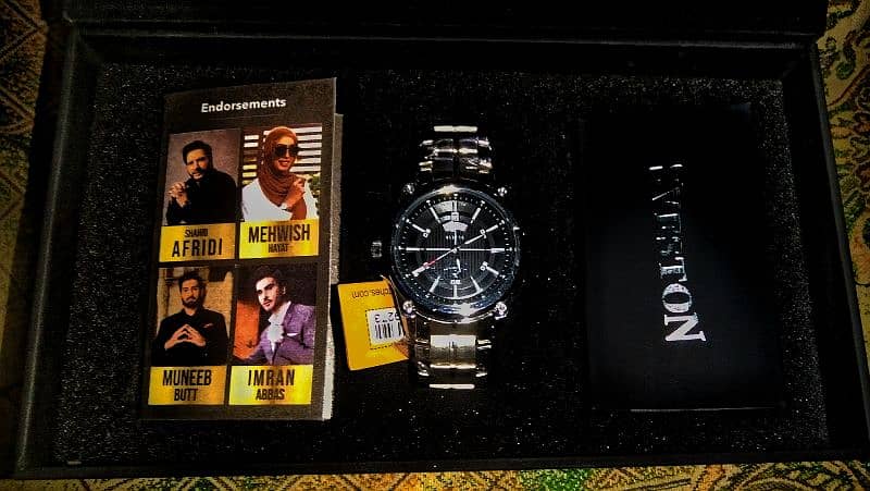 sveston Shahid Afridi limited edition Branded watch 3