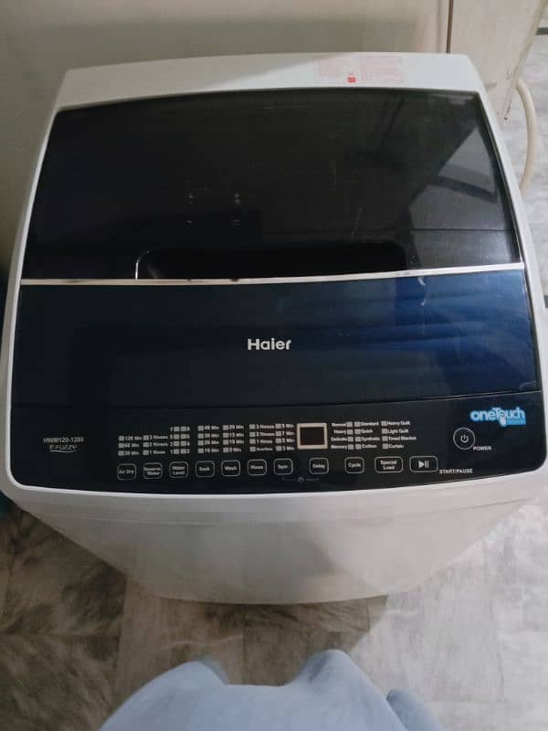 Haier fully automatic washing machine for sale 1