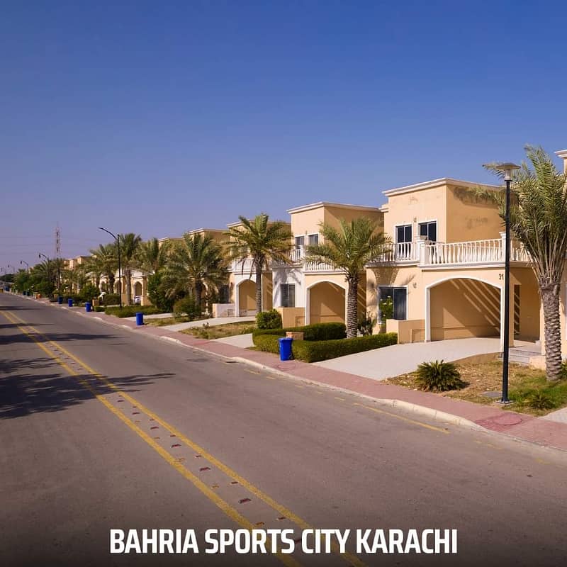 Sports City Villas With Elegant Elevation And Backyard Available For Sale 11