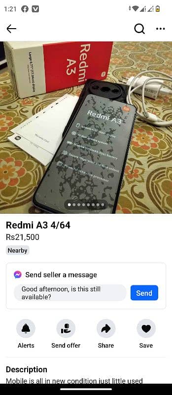 redmi A3 4 128 2