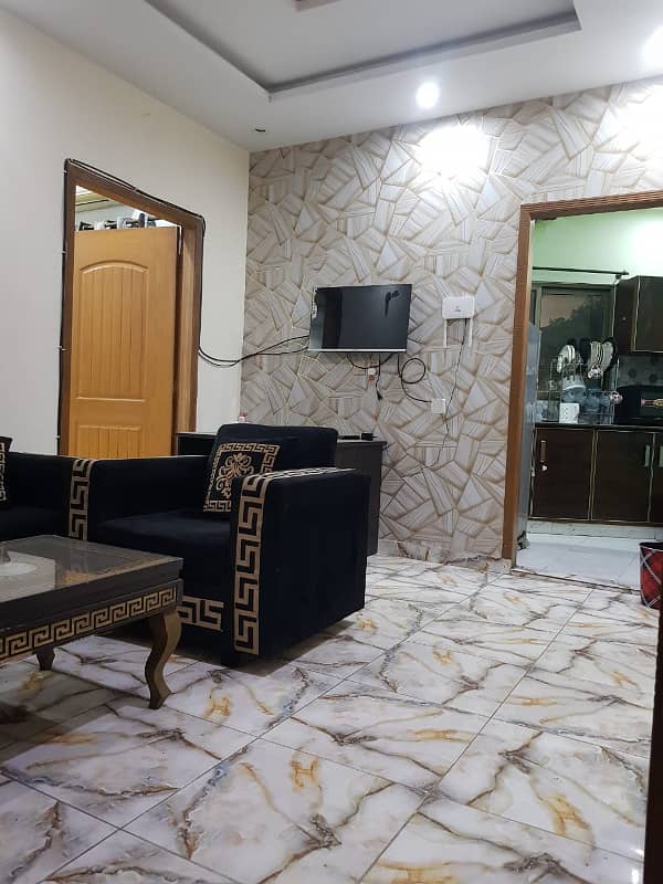 1 Kanal Furnished portion lower for rent in dha phase 7 near p. k. l. i 2