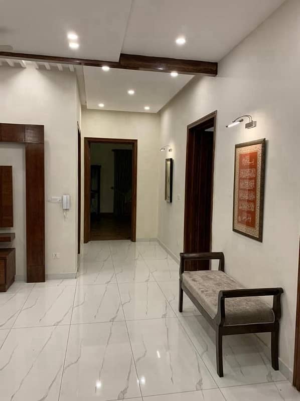 1 Kanal Furnished portion lower for rent in dha phase 7 near p. k. l. i 18