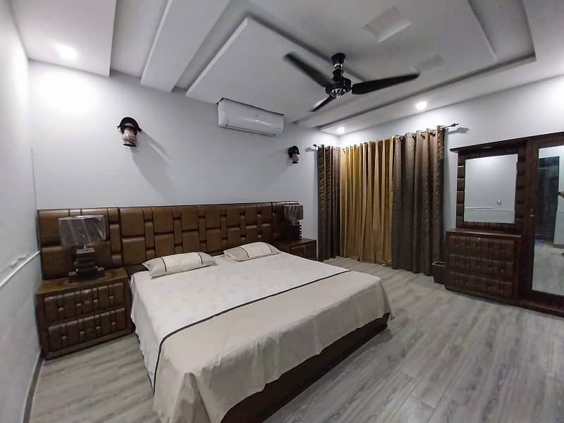 1 Kanal Furnished portion lower for rent in dha phase 7 near p. k. l. i 22