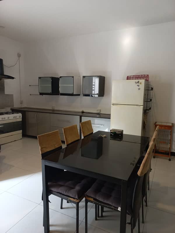 1 Kanal Furnished portion lower for rent in dha phase 7 near p. k. l. i 31