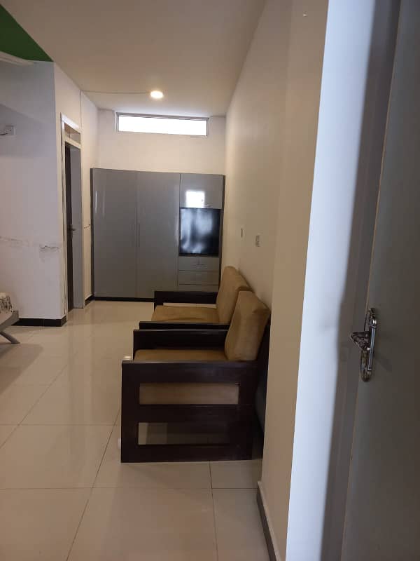 1 Kanal Furnished portion lower for rent in dha phase 7 near p. k. l. i 34