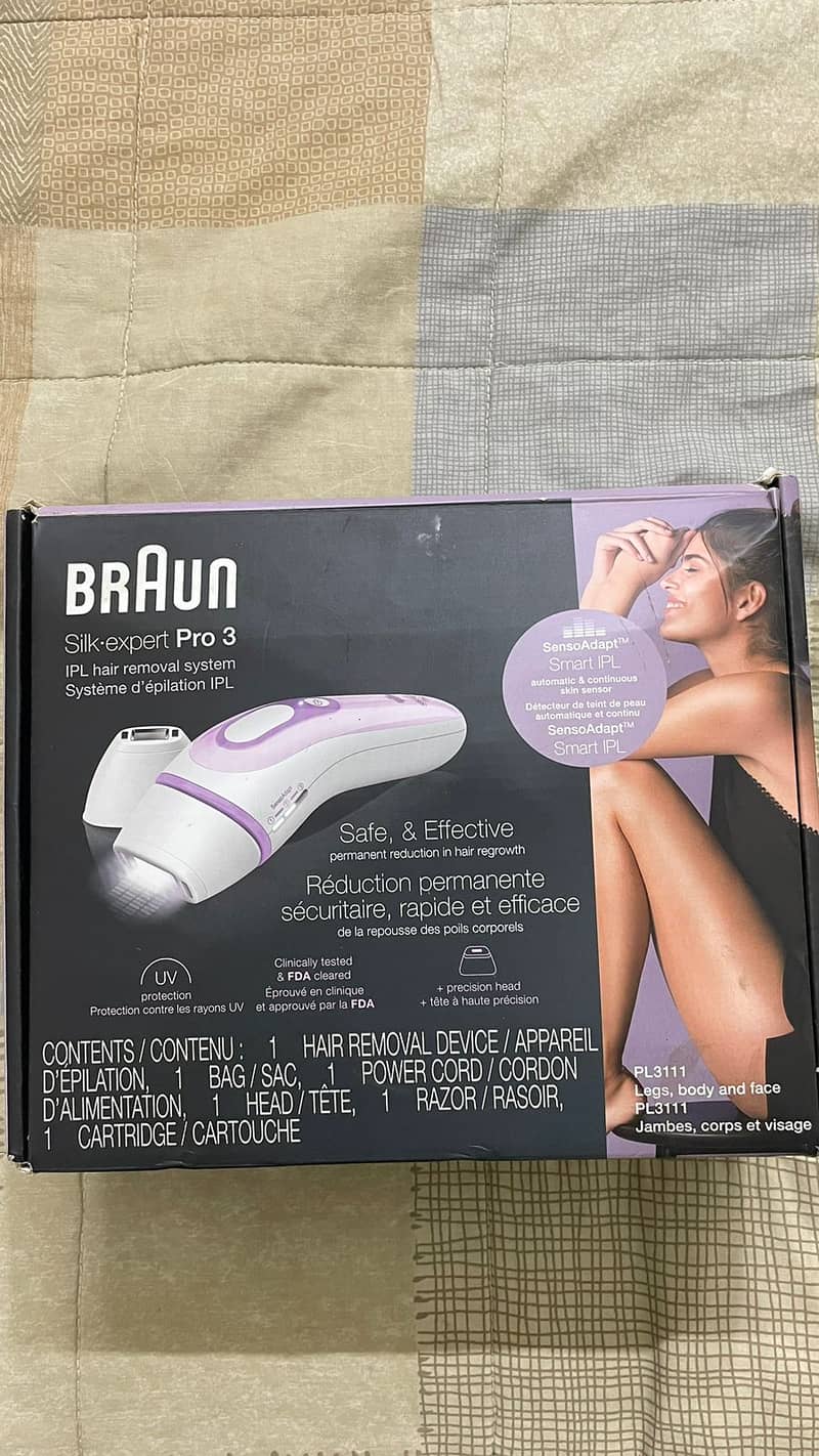 IPL Hair Removal / Braun Silk Expert Pro 3 / Hair Removal 1