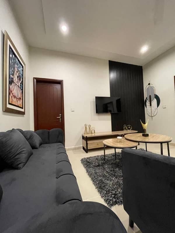 One Bed Full Furnish Flat For Rent (Monthly Basis) 0