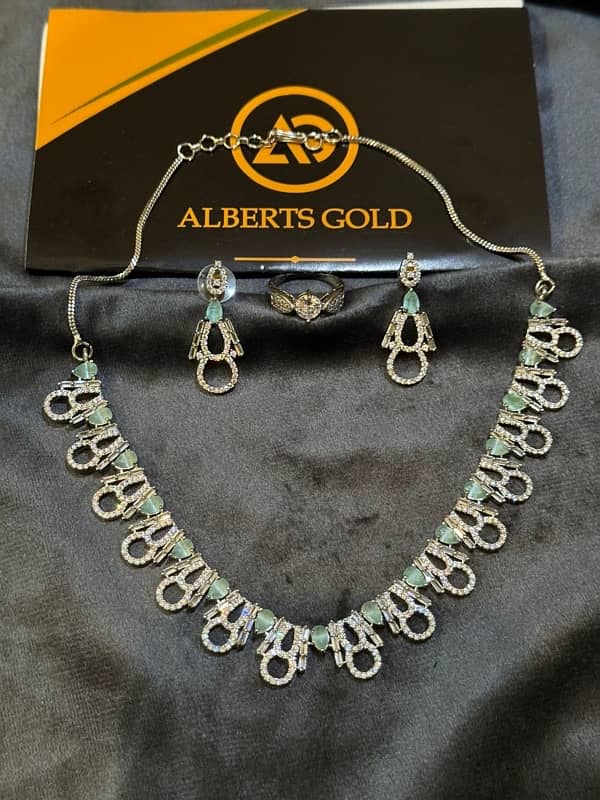 ladies Jewellery set | American Dimand stone | 0