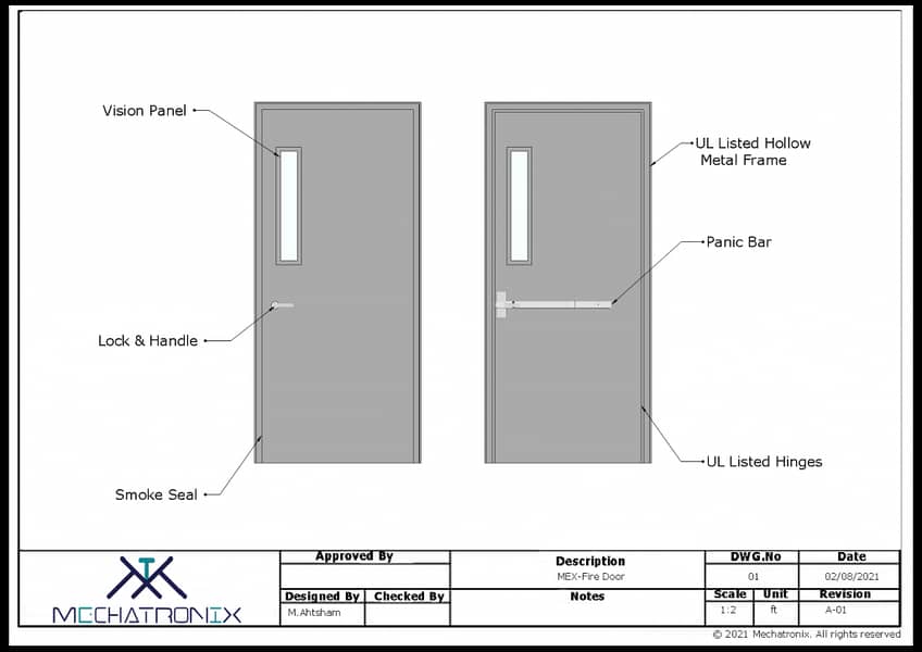 Fire Rated Door 1