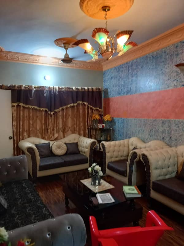 3 BED DD FLAT FOR SALE (DIAMOND ARCADE) IN GULSHAN-E-IQBAL 13 D 1 18