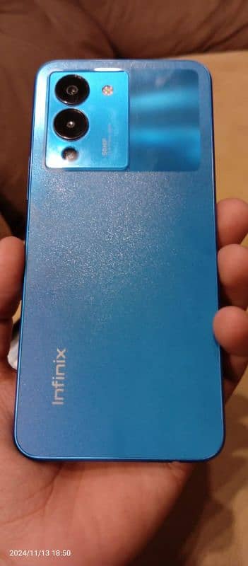 infinixnote12withbox brand-new condition no scratch 16/128 blue colour 1