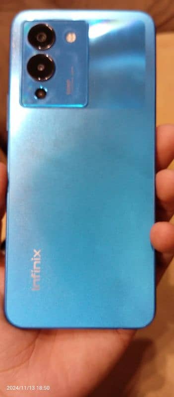 infinixnote12withbox brand-new condition no scratch 16/128 blue colour 4