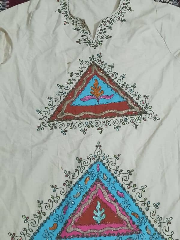 Turkish Abayah heavy work embroidery 1