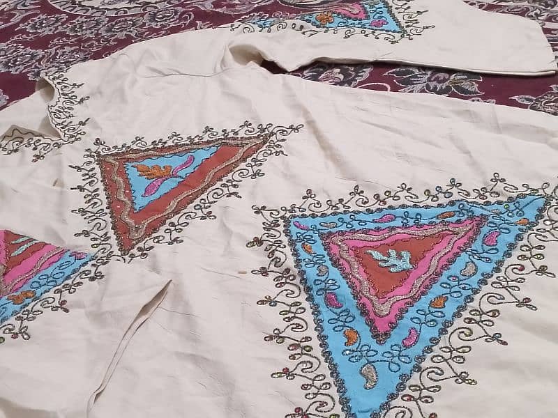 Turkish Abayah heavy work embroidery 6