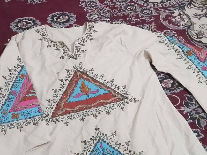 Turkish Abayah heavy work embroidery 7