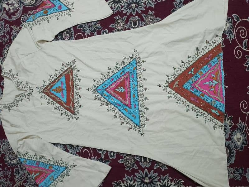 Turkish Abayah heavy work embroidery 8