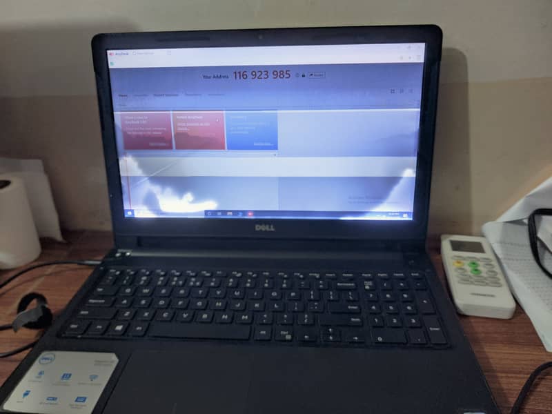 Dell Laptop with original charger I3 7th generation (Screen Problem) - 9