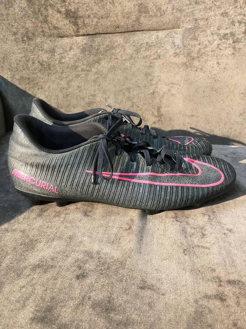 Original Nike Mercurial Vapor Black x Pink UK 9.5 3