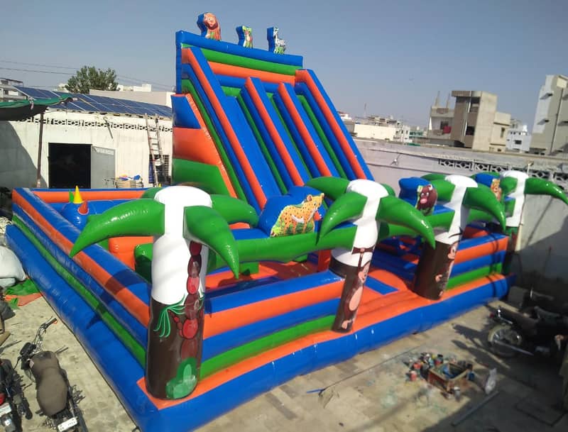 Jumping Castle , Kids Rides , Kids Play land , Max Inflatable , Rides 2