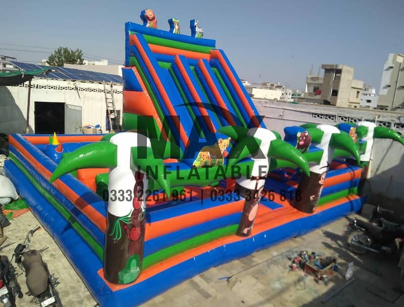 Jumping Castle , Kids Rides , Kids Play land , Max Inflatable , Rides 10