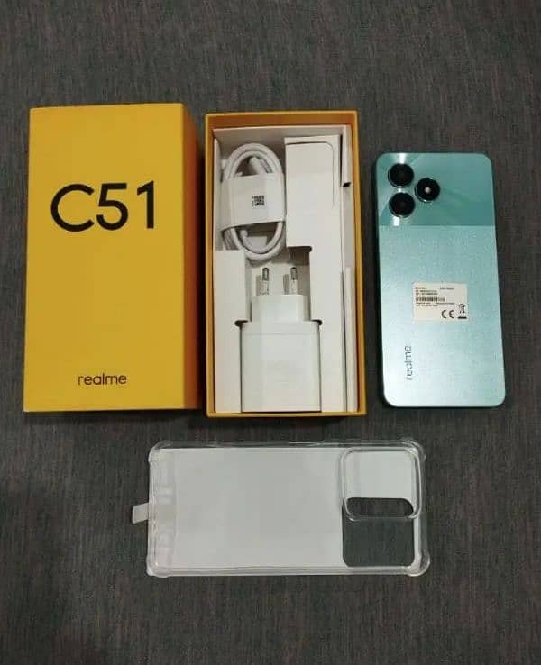 Realme C51  4/128 gb 6 Month Warranty 0