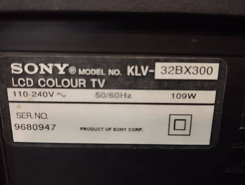 SONY BRAVIA BX 300 Series 32-Inch LCD TV, Black 4