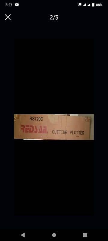 Red sail Plotter cutting printer RS 720 C Good condition 1