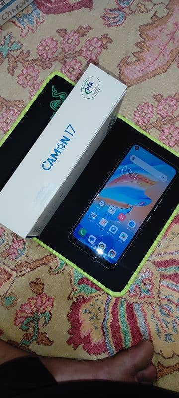 Tecno Camon 17 With Box 2