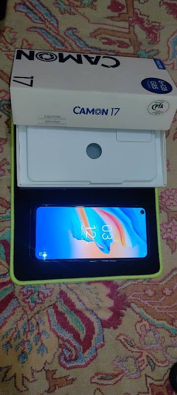 Tecno Camon 17 With Box 3