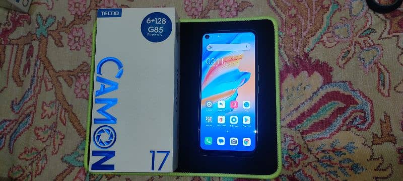 Tecno Camon 17 With Box 4