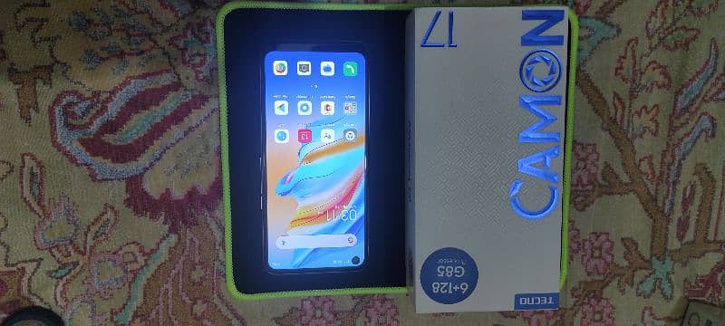 Tecno Camon 17 With Box 10