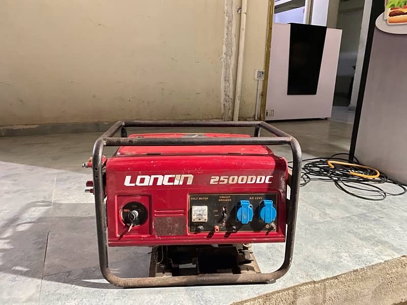 used loncin gernator good condition 0