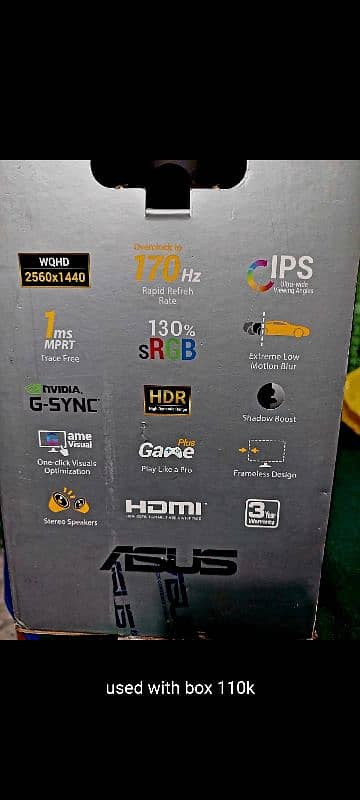 Asus Tuf monitor 170hz 1