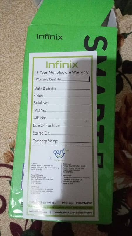 Infinix SMART 7 Urgent selling 5