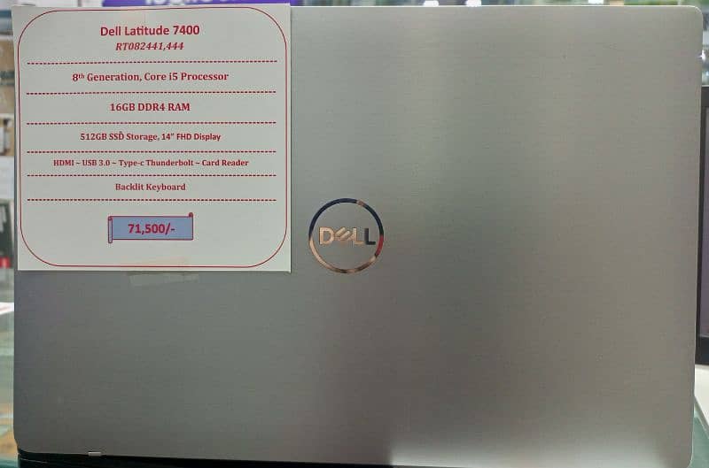 Dell Latitude 7400,Corei5 8th generation Laptop 0