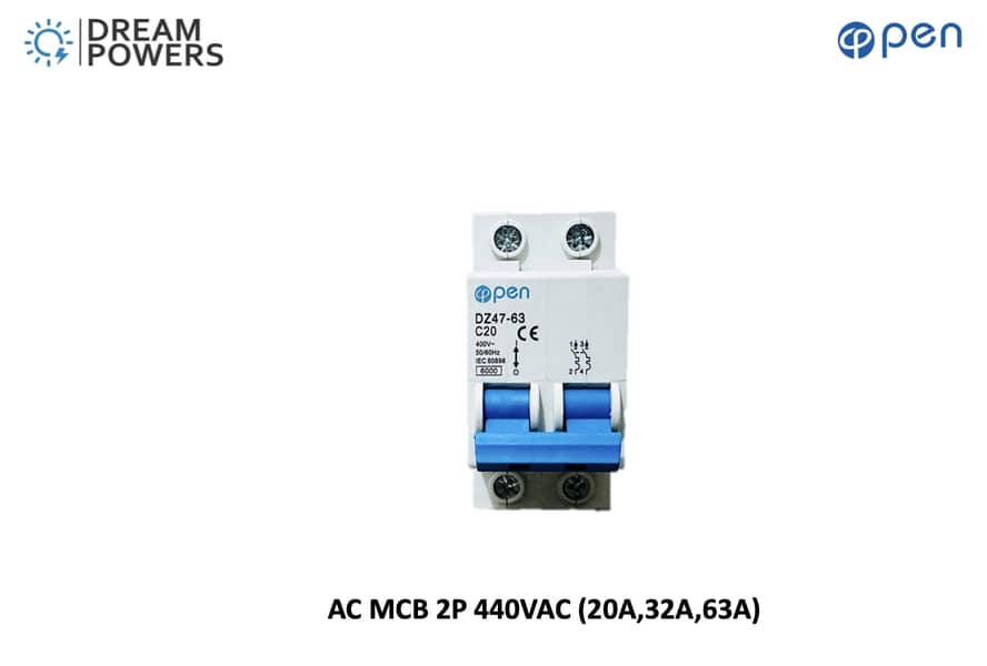 DC/AC SPDs 2P/4P, DC Fuse, AC/DC Breakers available for Solar Systems 7