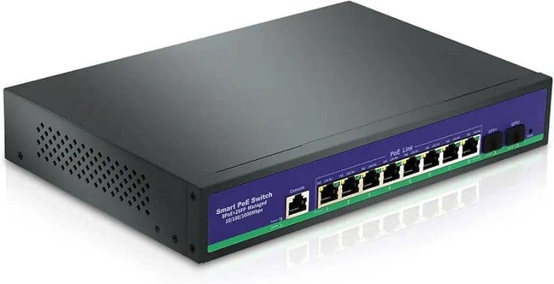 D-Link 8-Port Gigabit PoE Switch (DES-1008MP) - 120W Power Budget 1