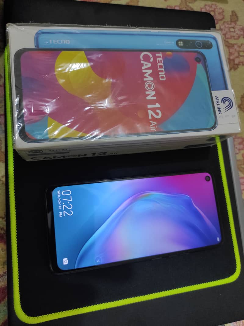 Tecno Camon 12 Air with Box 3