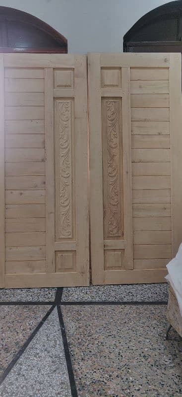 new wood door 10by 10 0