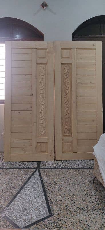 new wood door 10by 10 1