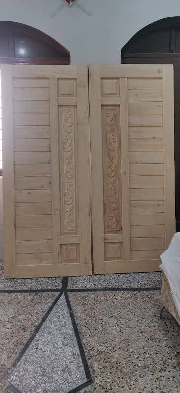 new wood door 10by 10 4