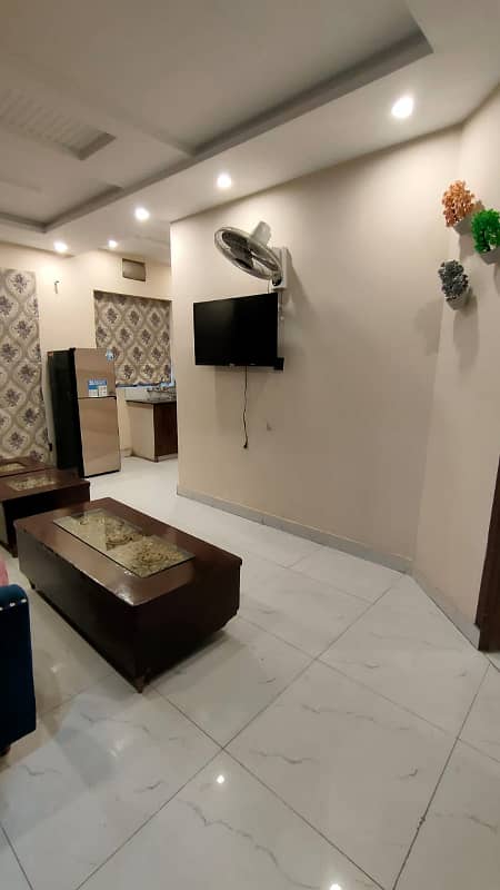 One Bedroom Fully Furnished Apartment Available For rent In CHAMBELLI Block Bahria Town Lahore 2