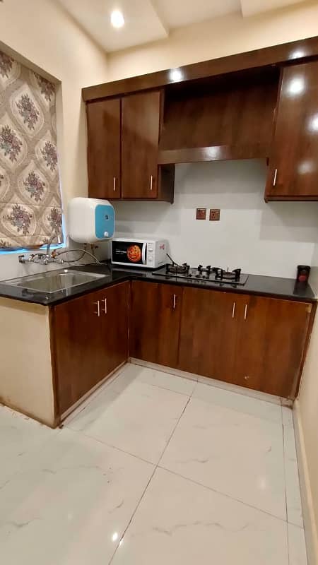 One Bedroom Fully Furnished Apartment Available For rent In CHAMBELLI Block Bahria Town Lahore 7