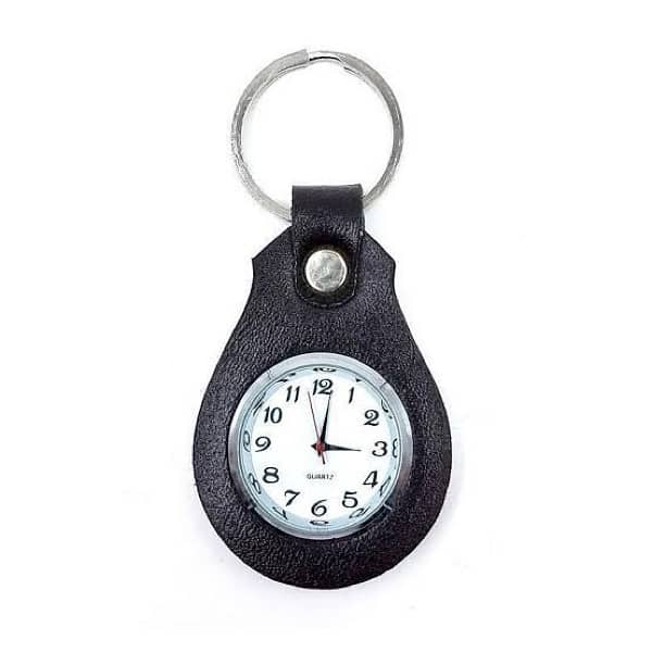 clock keychain cow leather contact 03307047981 delivery available 0