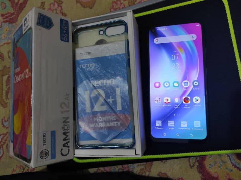 Tecno Camon 12 Air with Box 7