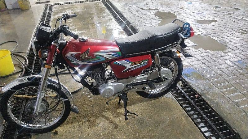 Honda cg125 red colour one hand use 1