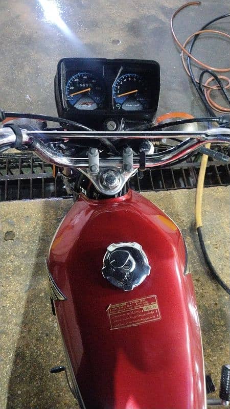 Honda cg125 red colour one hand use 2