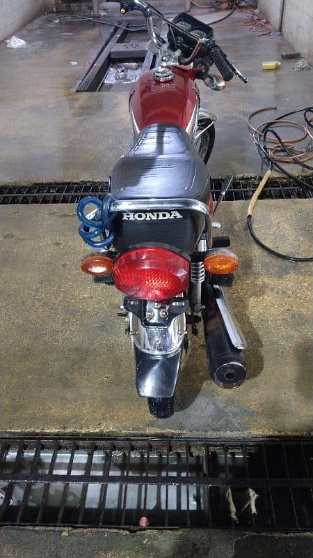 Honda cg125 red colour one hand use 4