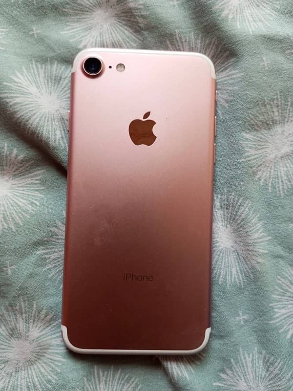 Apple iphone 7 256Gb Non Pta Rose Gold exchange possible with pta phon 1