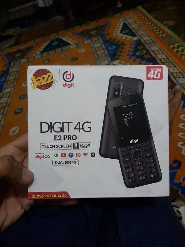 jazz digit 4g with touch screen 0